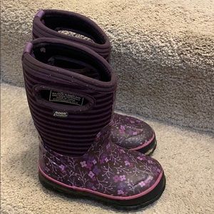 Girls BOGS waterproof winter boots